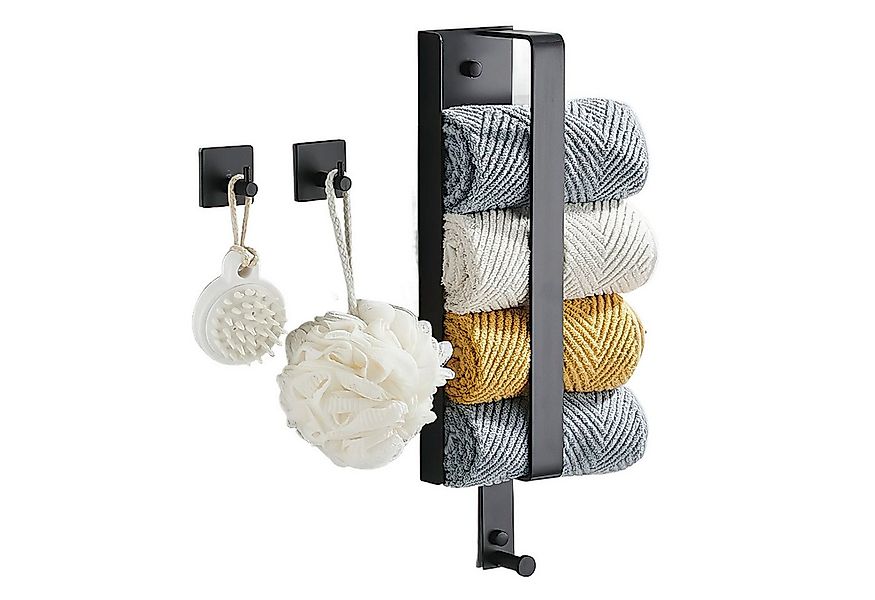 HEYHIPPO Handtuchhalter Badezimmer-Handtuch-Organizer,wandmontierter Handtu günstig online kaufen
