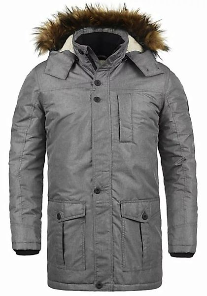 !Solid Winterjacke SDOctavus lange Jacke mit abnehmbarer Kapuze und Kunstfe günstig online kaufen