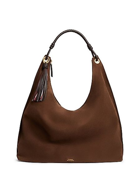 Tommy Hilfiger Hobo TH STATEMENT LEATHER HOBO SUEDE, Damen Shopper, Schulte günstig online kaufen