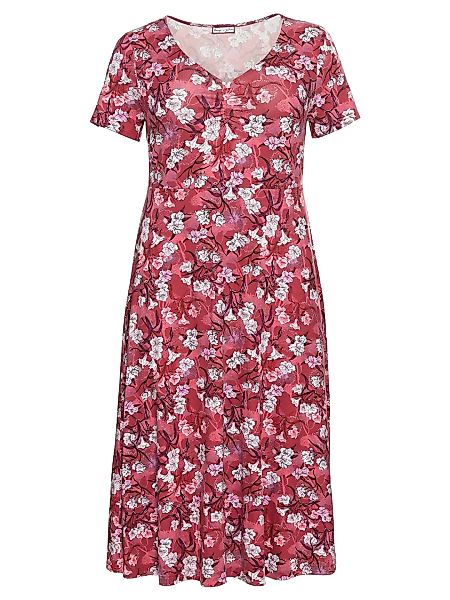 sheego by Joe Browns Jerseykleid "Große Größen", mit Blumendruck, in Midi-L günstig online kaufen