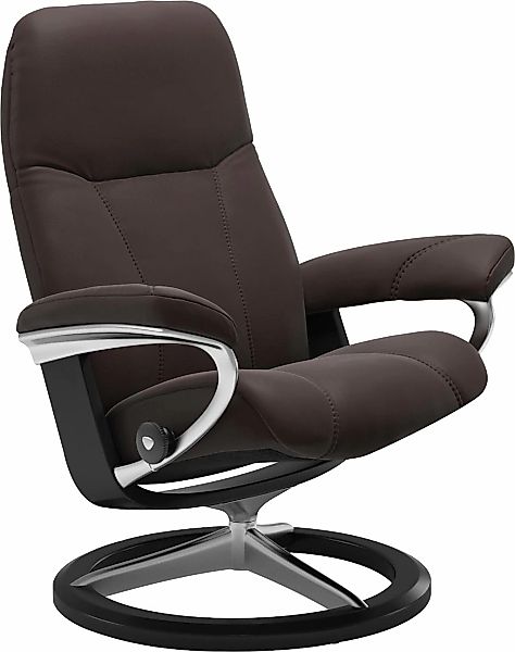 Stressless "Consul" mit Signature Base, Größe L, Gestell Schwarz günstig online kaufen