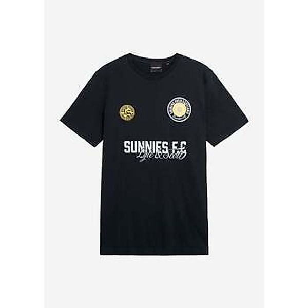 Lyle & Scott  T-Shirts & Poloshirts Sunnies fc graphic t-shirt - dark navy günstig online kaufen