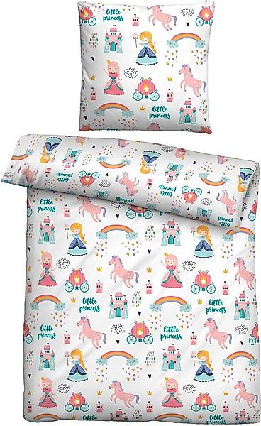 Biberna Bettwäsche kleine Prinzessin, Feinbiber, 2 teilig, wohlig warm + we günstig online kaufen