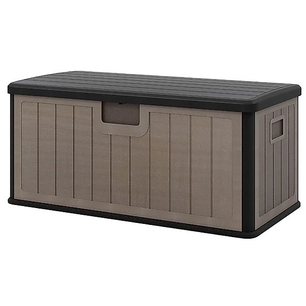 Costway Gartenbox 378 L Wasserdicht mit Abschließbarem Deckel günstig online kaufen