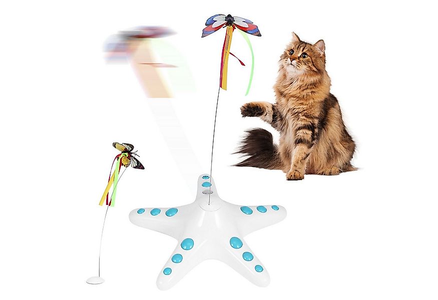 BlingBin Tier-Intelligenzspielzeug Katzenspielzeug mit Schmetterling, Inter günstig online kaufen