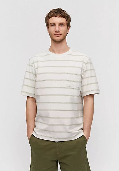 Maatze Stripes Pocket - Herren T-shirt Aus Heavyweight Bio-baumwolle günstig online kaufen