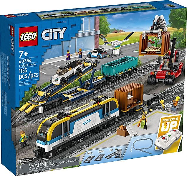 LEGO® LEGO® City 60336 Güterzug Konstruktionsspielsteine, (1153 St) günstig online kaufen