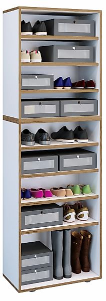 VCM Schuhregal "Holz Regal Schuhschrank Schuhregal Salia B60" günstig online kaufen