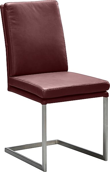 K+W Komfort & Wohnen Freischwinger, Leder CLOUD, stabiles Hochkantrohr, Unt günstig online kaufen