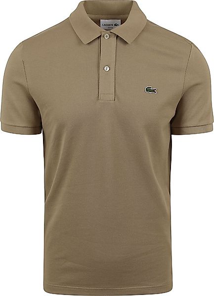 Lacoste Poloshirt Pique Beige - Größe L günstig online kaufen