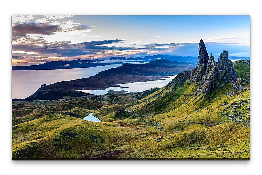 möbel-direkt.de Leinwandbild Bilder XXL Schottland Wandbild günstig online kaufen