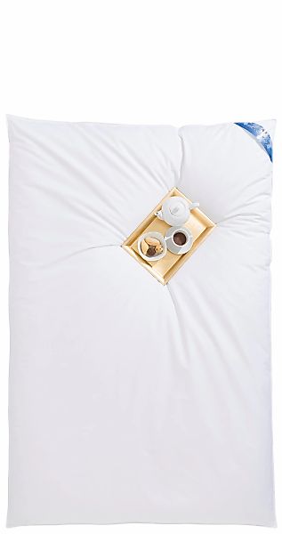 RIBECO Federbettdecke "Leon" extrawarm Füllung 90% Daunen, 10%Federn 1 Stk. günstig online kaufen