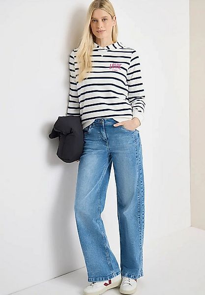 CECIL Hoodie Hoodie mit Chestprint (1-tlg) günstig online kaufen