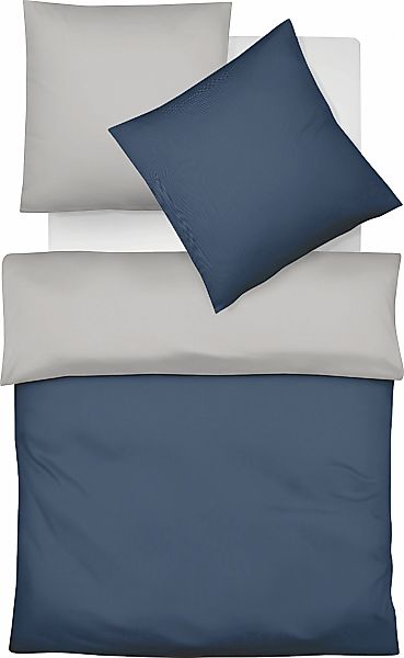fleuresse Wendebettwäsche "Lech W 4158" 3 Stk. tlg. Edelflanell, Baumwolle, günstig online kaufen