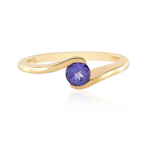 Cavill Solitärring Tansanit-Ring 0,389 ct, vergoldet, Sterlingsilber, Damen günstig online kaufen