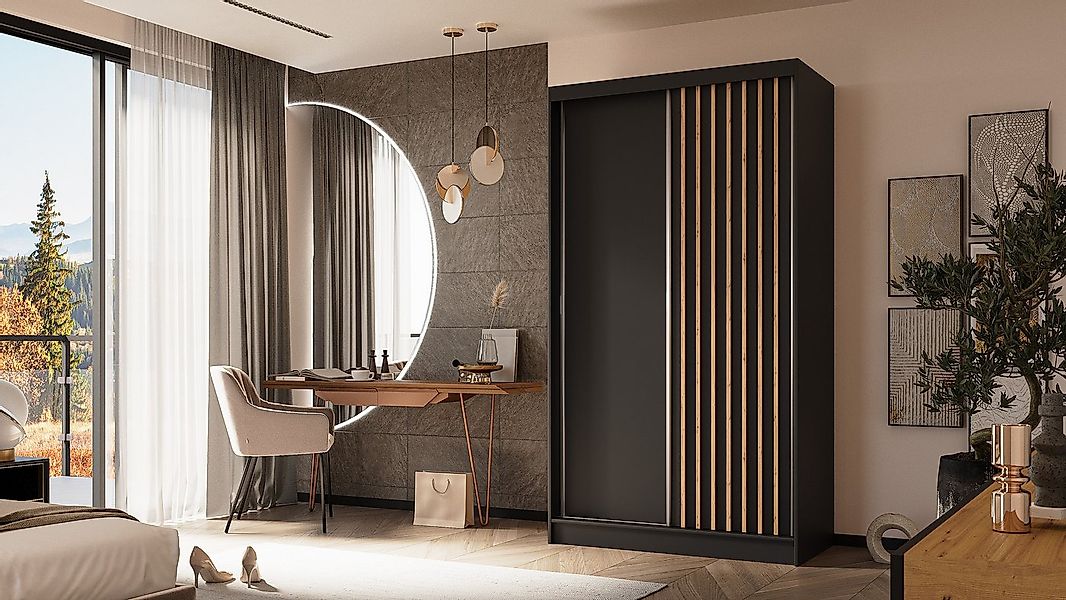 ALTDECOR Schiebetürenschrank LABELLO (Kleiderschrank Garderobenschrank mit günstig online kaufen
