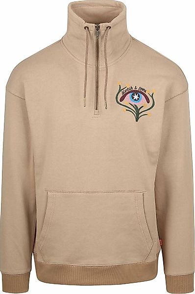 Scotch and Soda Half-zip Embroidered Artwork - Größe M günstig online kaufen