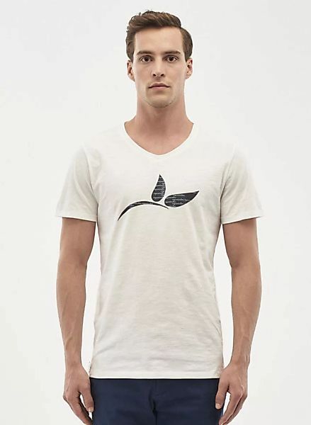 T-shirt Aus Bio-baumwolle Mit Logo-print günstig online kaufen