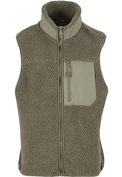 URBAN CLASSICS Steppweste "Urban Classics Sherpa Vest" 1 Stk. günstig online kaufen