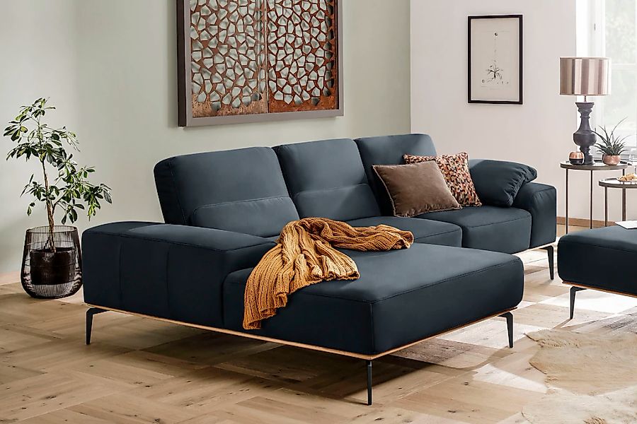 W.SCHILLIG Ecksofa "run, Designsofa mit tollem Sitzkomfort, bequem, L-Form" günstig online kaufen