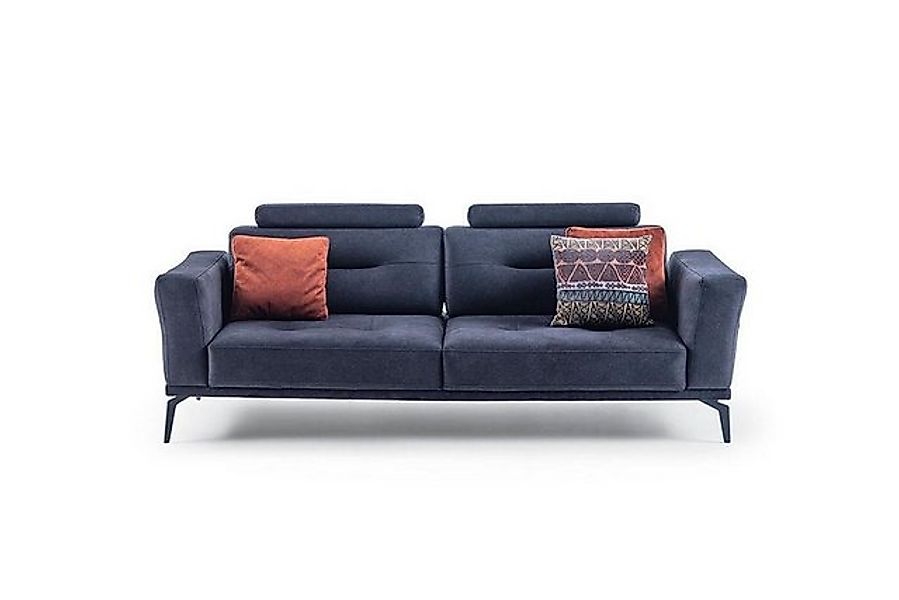 Xlmoebel 3-Sitzer Dreisitzer Sofa in Blau mit modernem Luxus-Design aus hoc günstig online kaufen