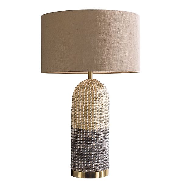 riess-ambiente Tischleuchte ZEA 60cm braun / günstig online kaufen