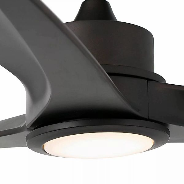 LED-Deckenventilator Tonic, dunkelbraun günstig online kaufen