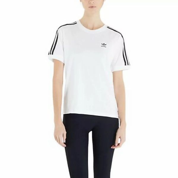adidas Originals T-Shirt "3 STRIPE TEE", drei Streifen Shirt mit Trefoil Lo günstig online kaufen