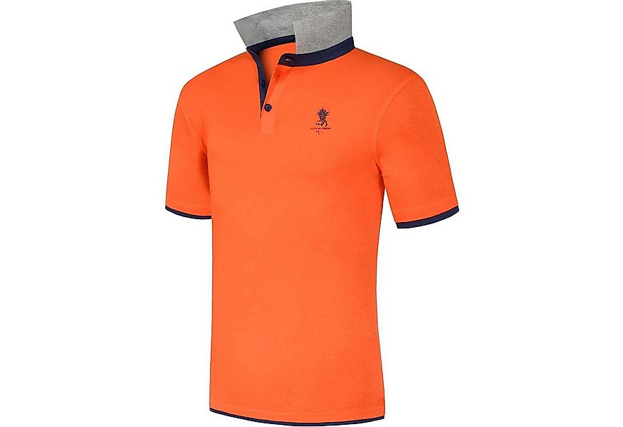 Nebulus Poloshirt KEYS, F361 - Herren, orange, XL günstig online kaufen