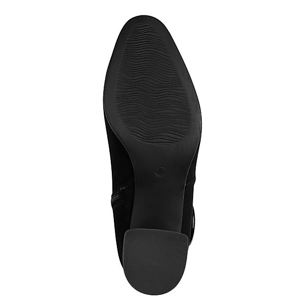 MARCO TOZZI Stiefelette, Blockabsatz, Abendschuh, Festtagsschuh mit Ziersch günstig online kaufen