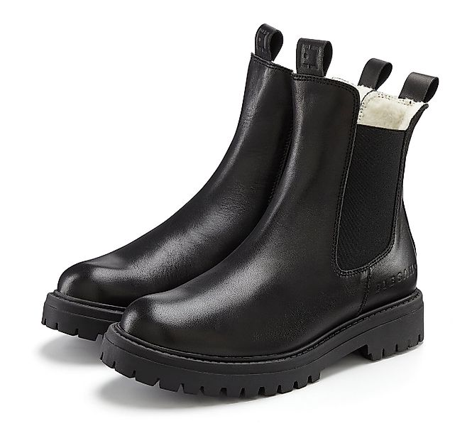 Elbsand Stiefelette aus Leder mit Warmfutter günstig online kaufen