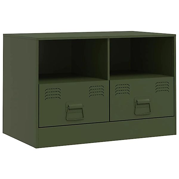 vidaXL TV-Schrank Olivgrün 67x39x44 cm Stahl 841747 günstig online kaufen