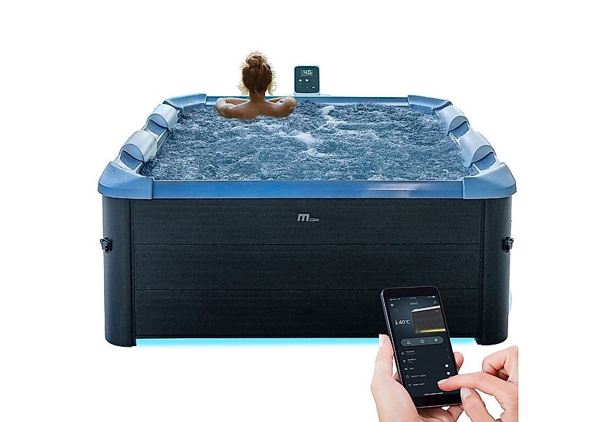 mSpa Whirlpool Whirlpool Frame Oslo F-OS063W für 6 Personen, (Whirlpool out günstig online kaufen