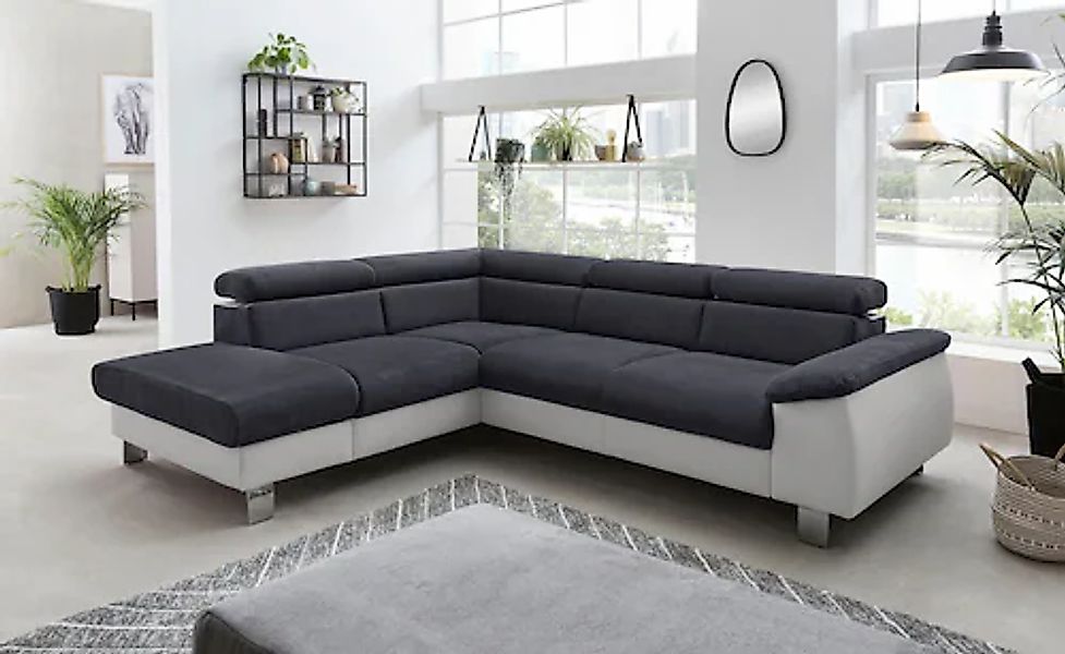 COTTA Polstergarnitur »Komaris L-Form«, (Set), Set bestehend aus: Ecksofa m günstig online kaufen