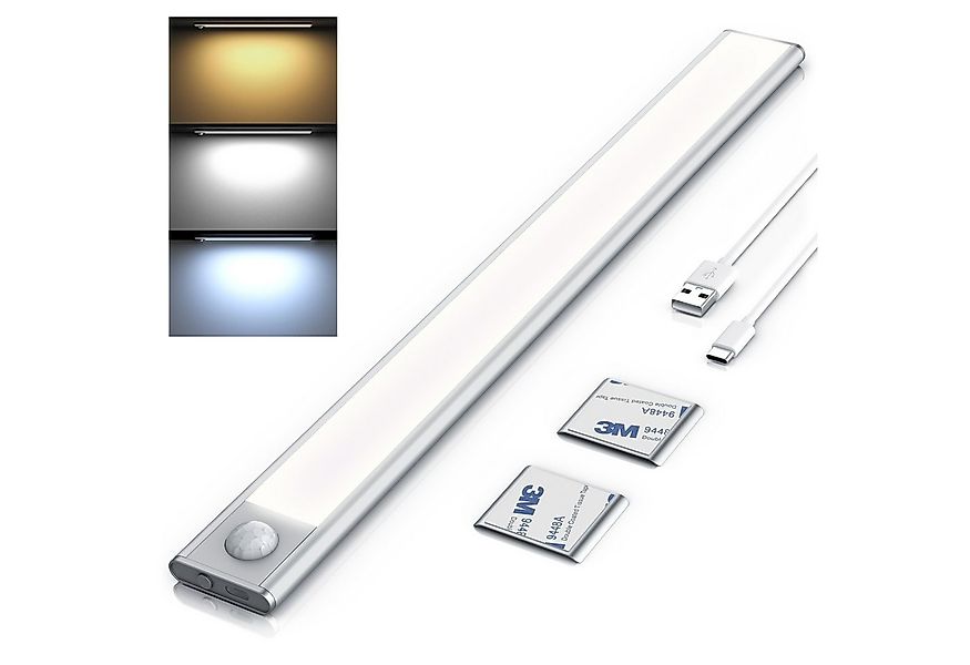 Brandson Unterschrankleuchte Nachtlicht mit Bewegungsmelder, 3 Lichtfarben, günstig online kaufen