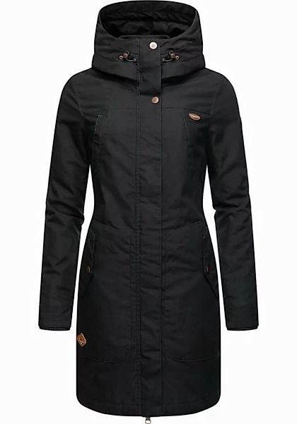 Ragwear Wintermantel Jannisa stylischer Damen Winterparka mit Kapuze günstig online kaufen