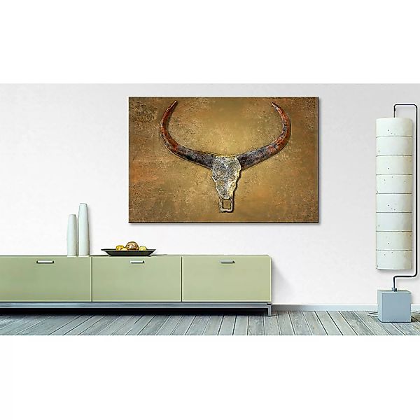home24 Bild Bull Skull günstig online kaufen