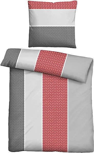 Castell - Markenbettwäsche Bettwäsche "0080447" 2 Stk. kuschelig warm, 100% günstig online kaufen