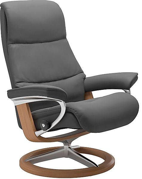 Stressless Relaxsessel "View", (Set, Relaxsessel mit Hocker), mit Signature günstig online kaufen
