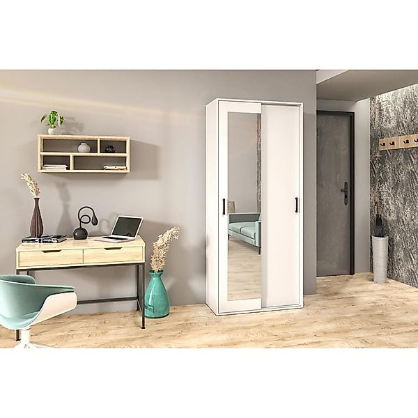 Beautysofa Garderobenschrank mit Spiegel LANO (modern günstig online kaufen