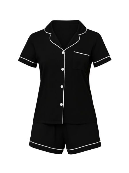 Elegant Love Shorty Damen Satin Pyjama günstig online kaufen