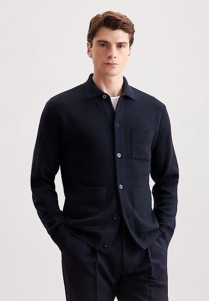 seidensticker Strickjacke "Schwarze Rose" 1/1 Kragen günstig online kaufen