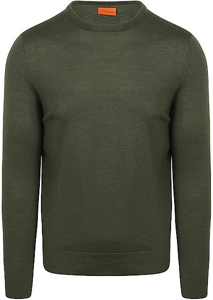 Suitable Merino Pullover Military Grün - Größe XL günstig online kaufen
