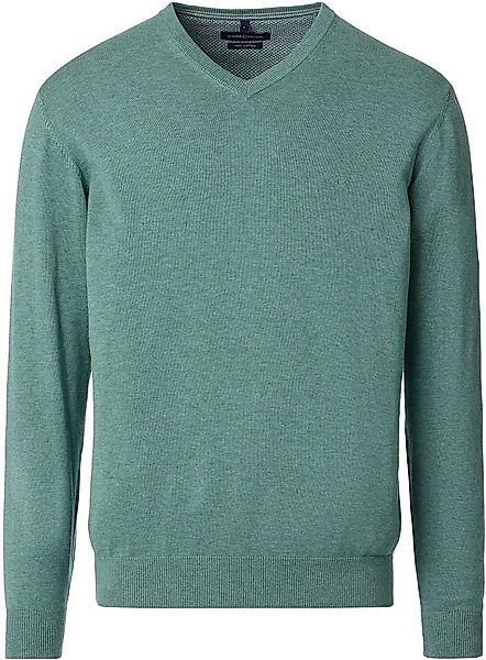 Casa Moda Pullover V-Ausschnitt Sea Green - Größe 3XL günstig online kaufen