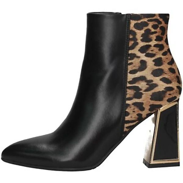 Exé Shoes  Ankle Boots Exe' M5742 Stiefeletten Frau SCHWARZ-LEOPARD E4411 günstig online kaufen