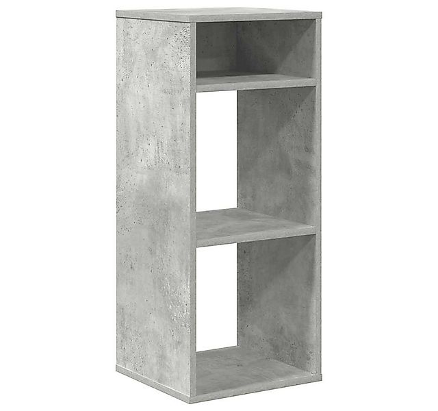 vidaXL Bücherregal Bücherregal Betongrau 34x31x80 cm Holzwerkstoff, 1-tlg. günstig online kaufen