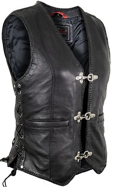 MDM Lederweste Damen Lederweste aus weichem günstig online kaufen