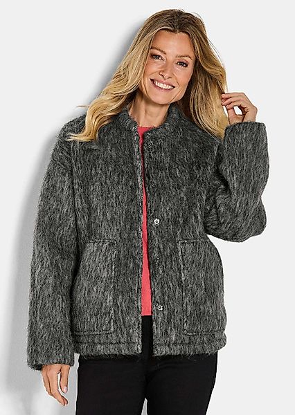 GOLDNER Outdoorjacke Warme Wolljacke in melierter günstig online kaufen