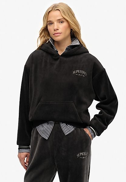 Superdry Kapuzensweatshirt COUNTRY CLUB VELOUR RELAX günstig online kaufen