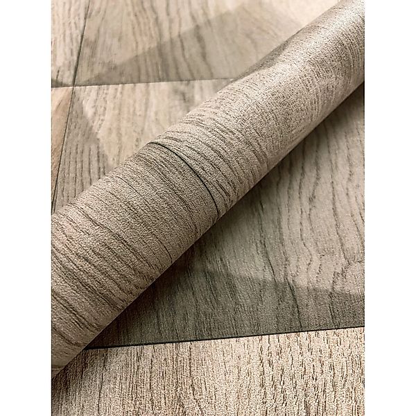 Newroom Vliestapete Sarraf Beige Holz Modern FSC® günstig online kaufen